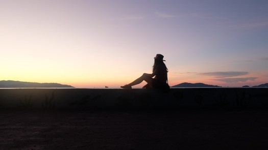 being alone
