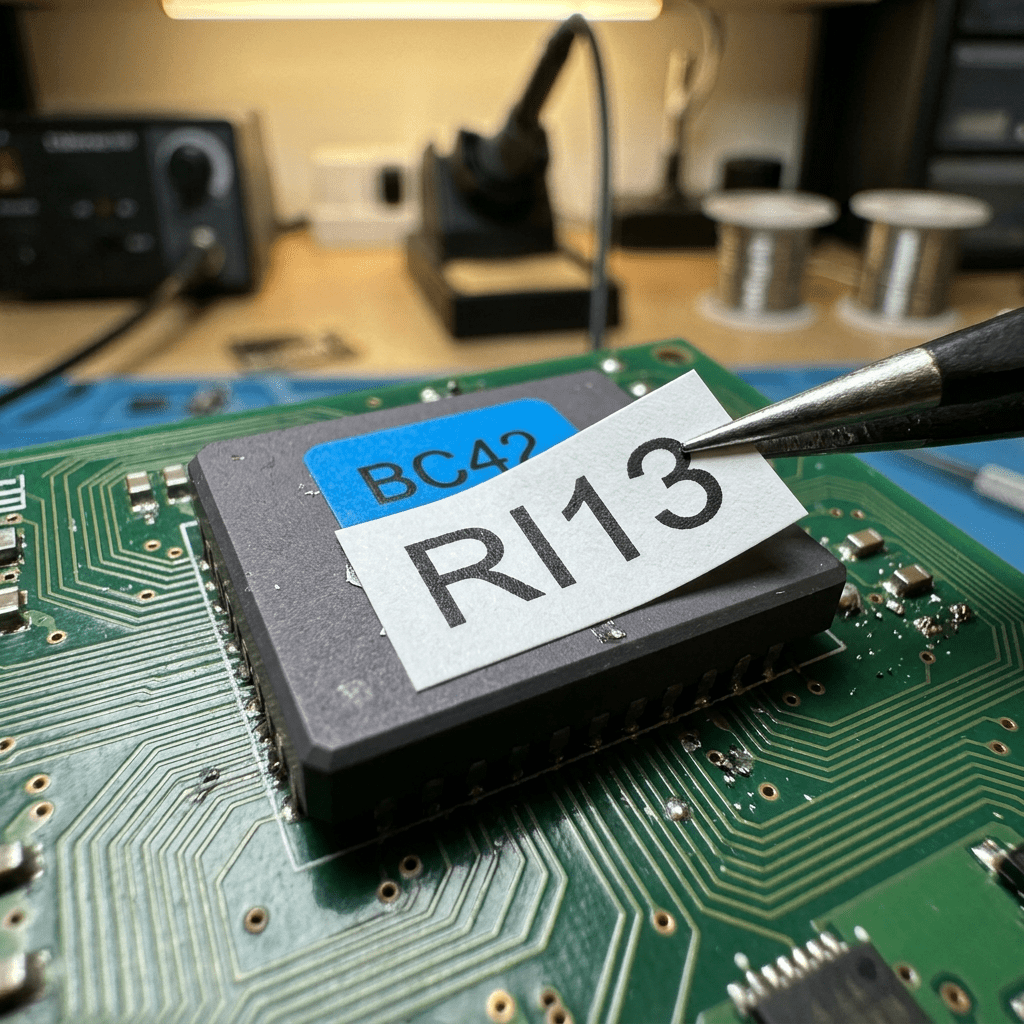 Change blue chip label to RI13